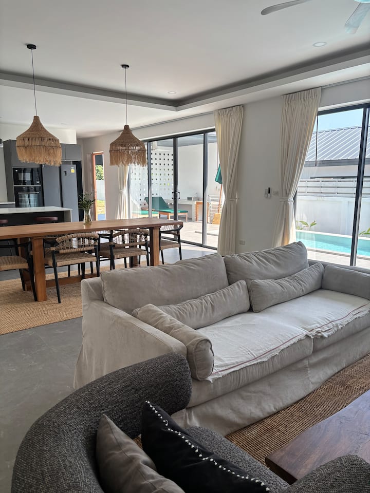 Magnifique Villa 3 Chambres Avec Piscine - Ko Samui