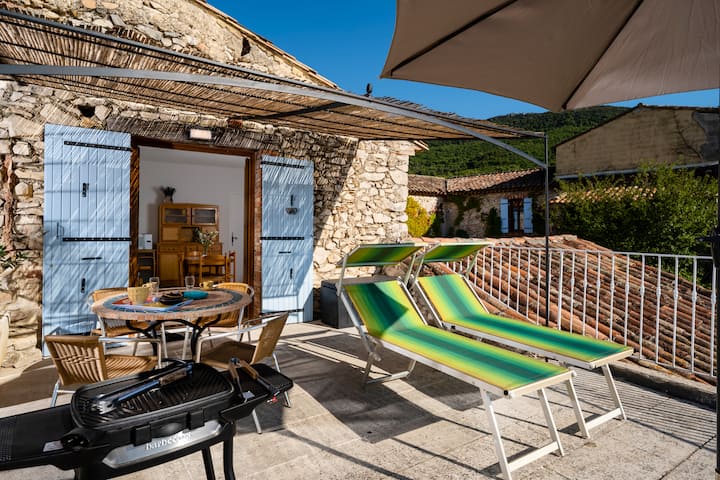 Gîte Le Trihado  2/ 4 Personnes - Mas De Lencieu - Gigondas