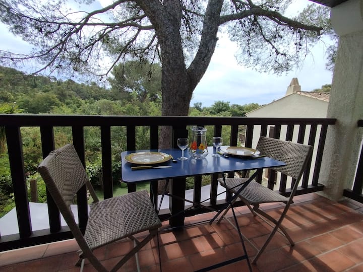 Lou Cigaloun, Proche Plage, Parking, Terrasse - La Croix-Valmer