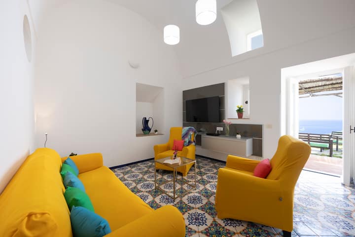 Casa Michara Sea View Home, Easy Access - Praiano
