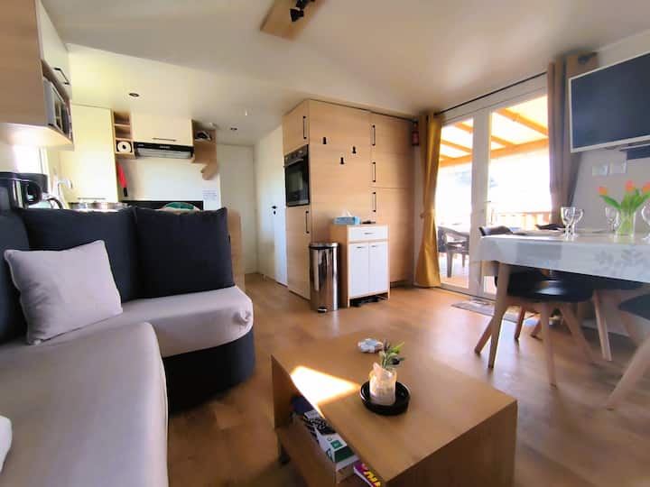 Mobil-home Cosy 2 Ch - 6 Pers - Canet-en-Roussillon