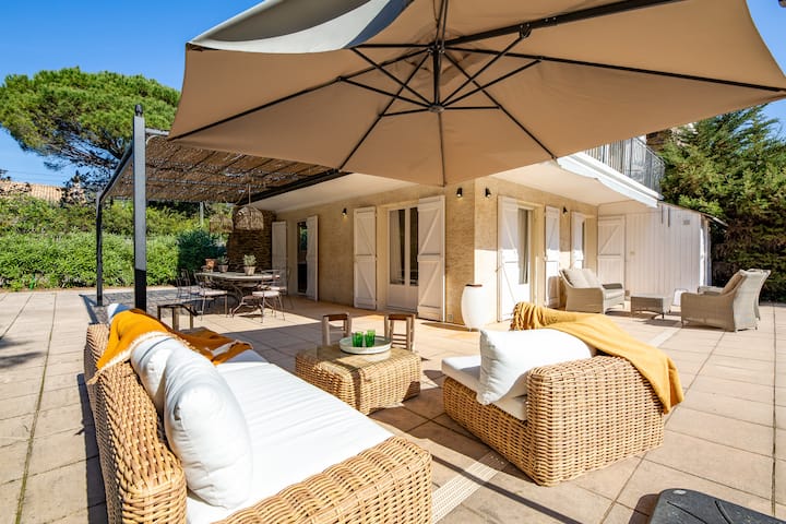 Villa Piscine - 4 Ch - Plage & Centre à Pied ! - Rayol-Canadel-sur-Mer