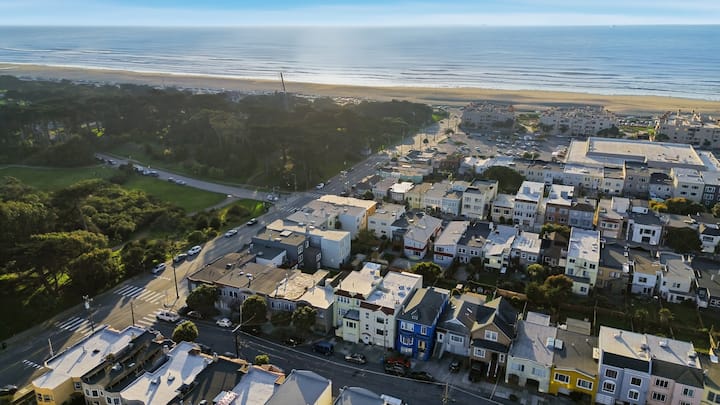 Golden Gate Park And Ocean Beach In The City - San Francisco, CA