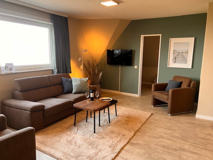 Ferienwohnung Nige Wark 31. 4 Personen / Meerblick - Duhnen