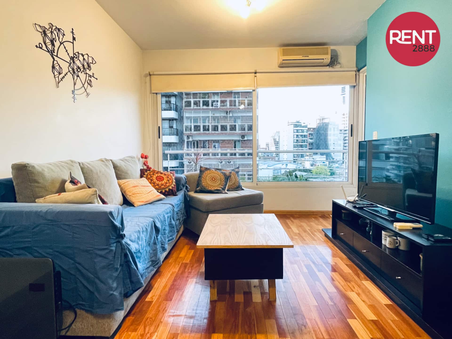 Apartamento de 1 quarto com varanda em Almagro