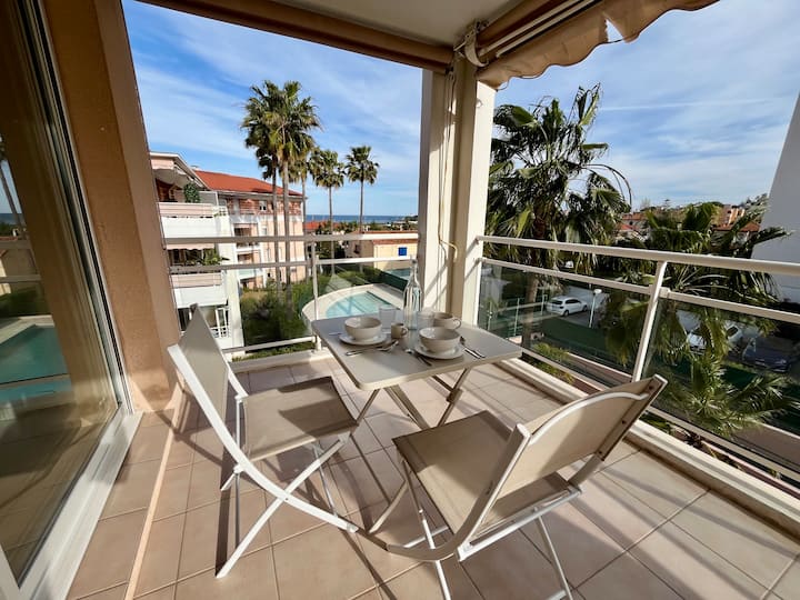 Antibes T2 - Terrasse Et Douceur Azuréenne - Antibes