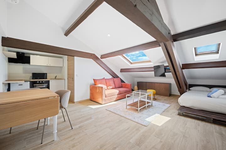 Studio Rénové, Calme & Lumineux Au Cœur De Nice/ac - Niza