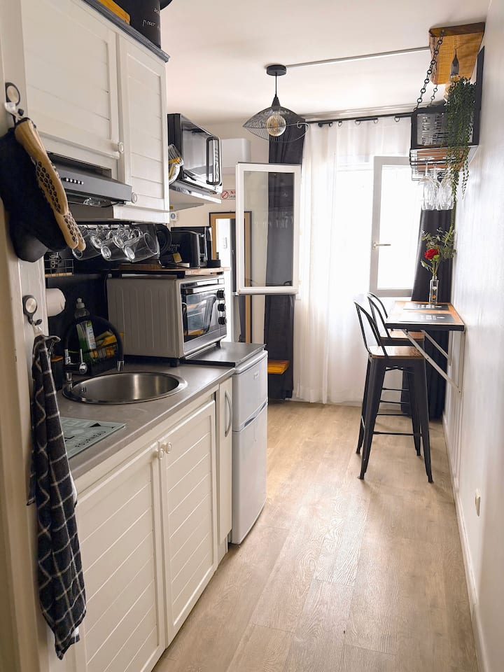 Studio Cocooning 3 éToiles- Atelier 62-boucan 974 - Saint-Gilles les Bains