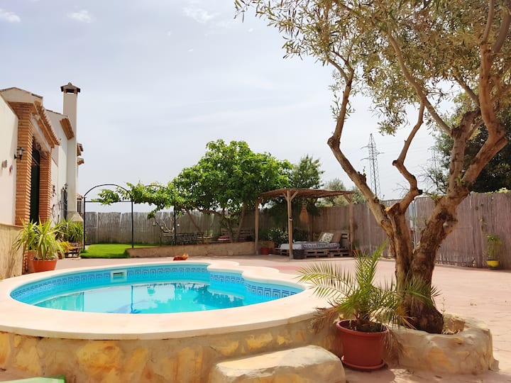 Cortijo Los Dólmenes - House With Pool & Barbecue - Mollina