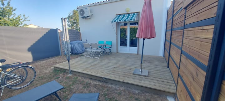 Maison Climatisée 2ch Quartier Résidentiel Calme - Longeville-sur-Mer