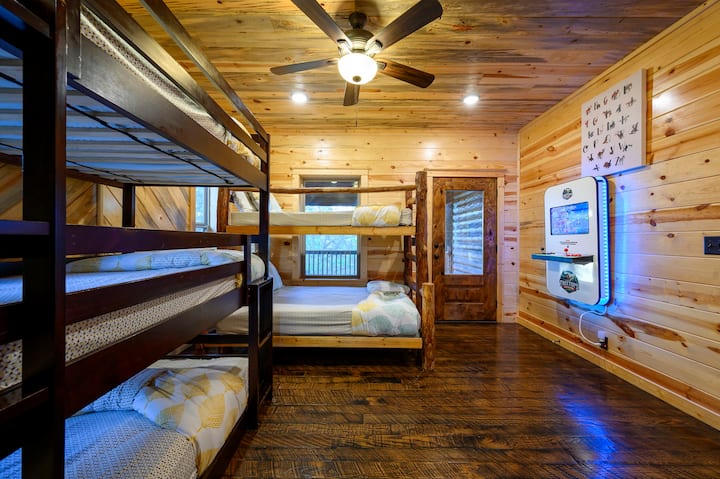 Dormir en literas nunca había sido tan acogedor en Treetop