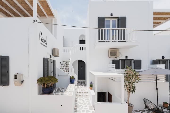 Ravel Boutique Apartments - Deluxe Double Terrace - Paros