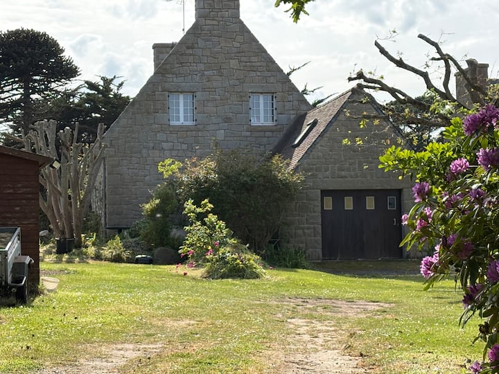 Maison Bretonne Cosy Bord De Mer & Jardin Clos - Trébeurden
