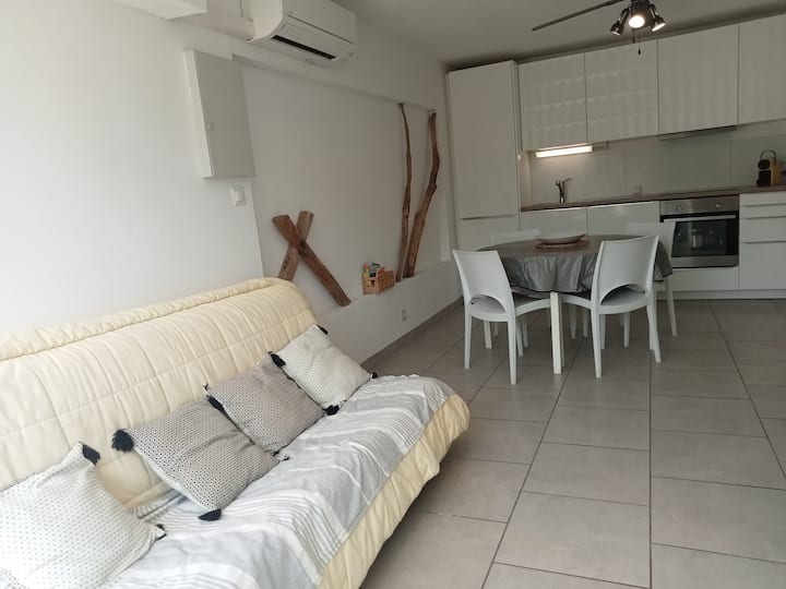 Appartement 4 Pers Clim Wifi Patio Plage à 100 M - Leucate