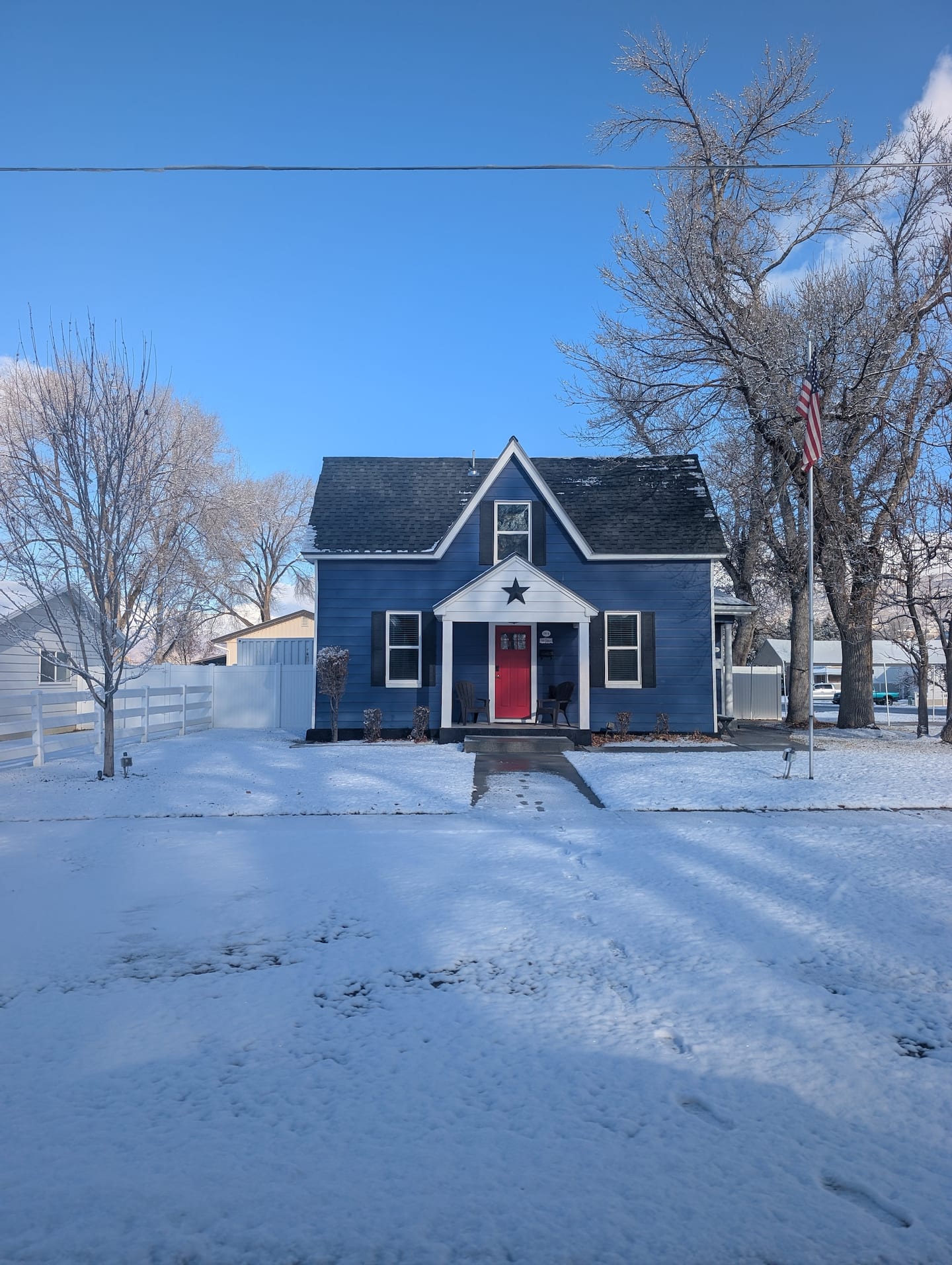 Blue Ski House