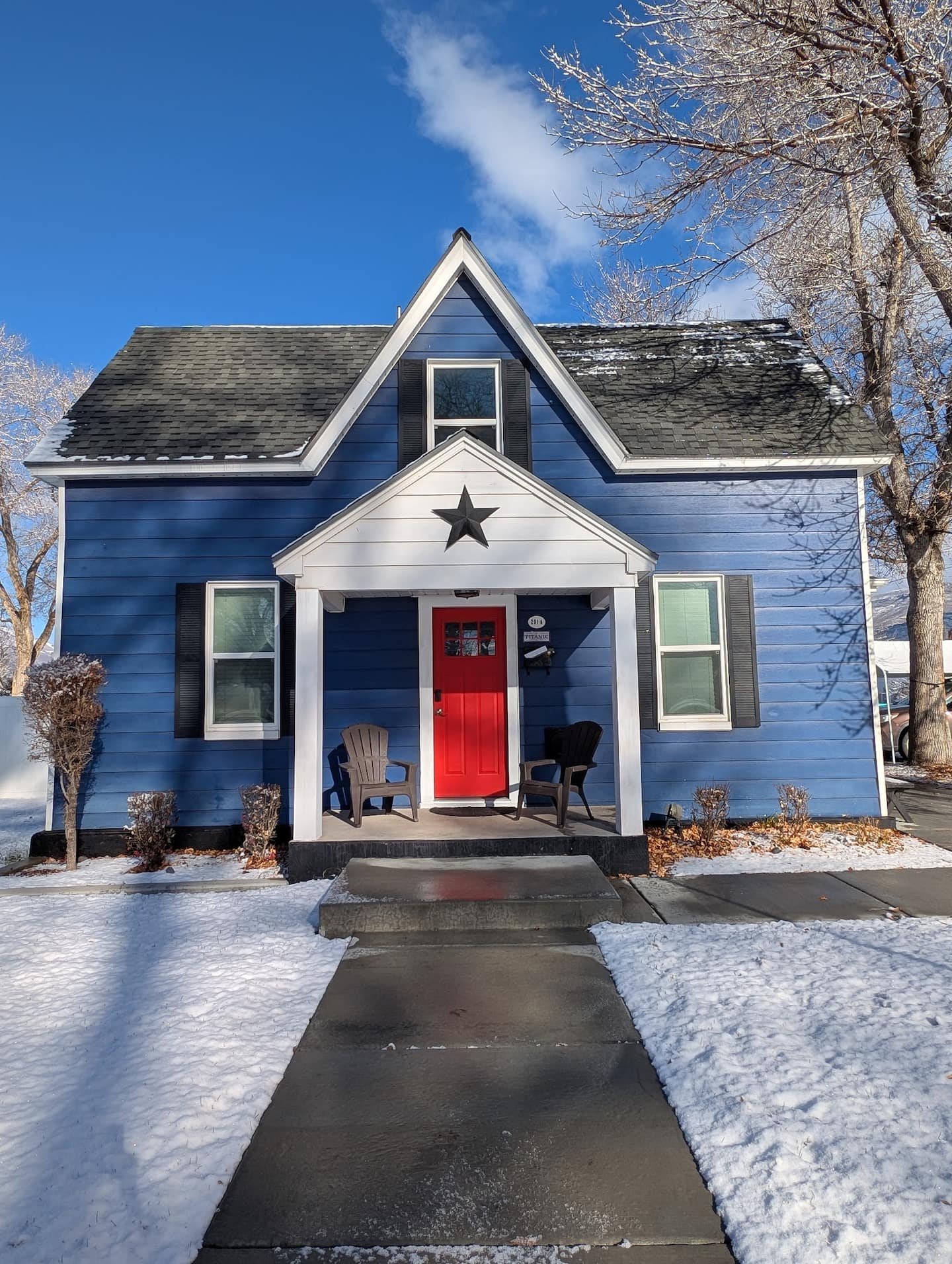 Blue Ski House