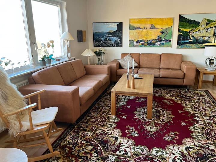 Spacious House In Skálavík In Beautiful Sandoy. - Islas Feroe