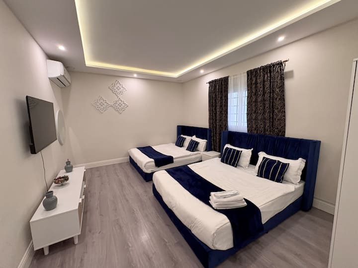 Al‑quds Apt With Two King Beds & Navy Touch Aq23 - 리야드