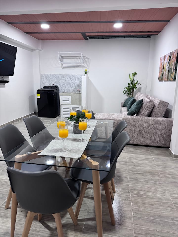 Apartamento Céntrico 102 Moderno Y Equipado - Restrepo