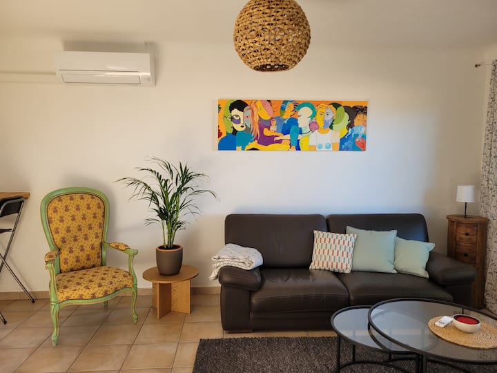 Maison De Ville, 3 Chambres, Garage Individuel - Collioure