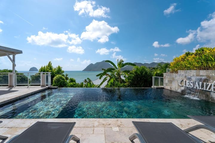 Duplex Luxury - Vue Mer Et Piscine - Martinique
