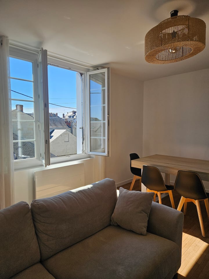Appartement Lumineux Avec Vue Sur Le Château - Saumur