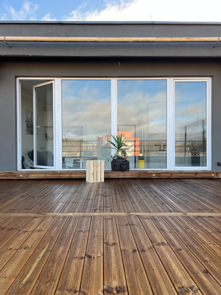 Top-floor Studio With Panoramic View - 빌뉴스