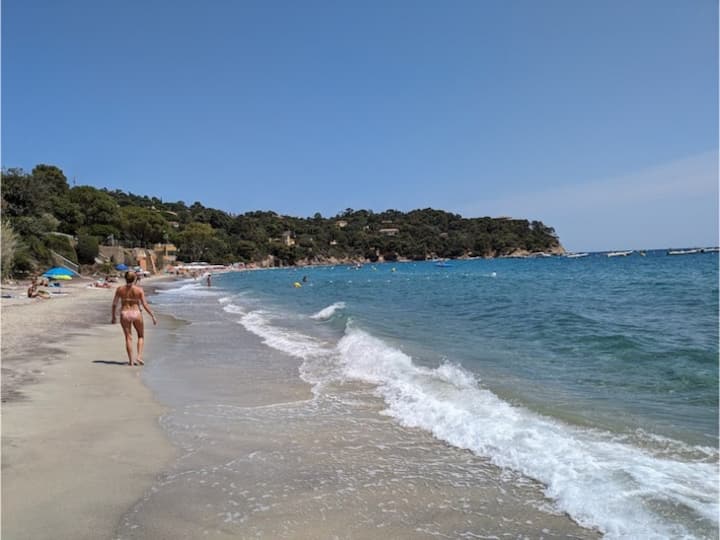 Duplex Med Havutsikt Over Baie Du Canadel. - Le Lavandou