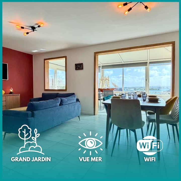 Ty Belair - Vue Mer - Wifi - Roscanvel