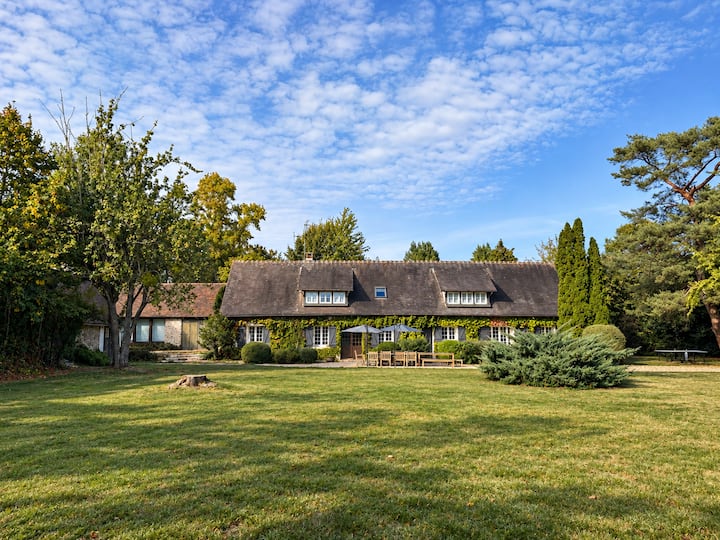 1h15 De Paris, 2ha De Parc, Piscine Tennis Jacuzzi - Normandie