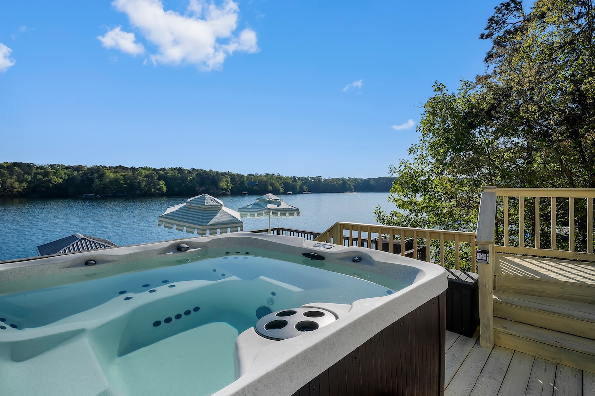 Lakefront-Hot Tub-Outdoor Shower- Deep Water-Dock – Photo 7