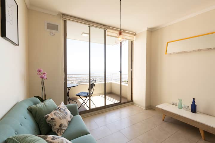 Acogedor Departamento Con Una Vista Privilegiada - Viña del Mar
