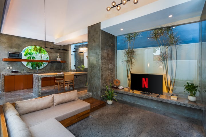 1br Stylish Villa + Private Pool | Near Sanur Port - Bali