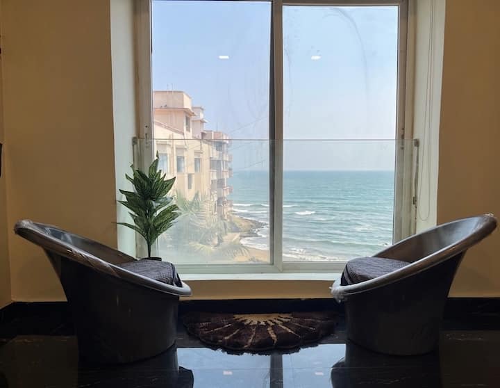 2bhk At Rk Beach | Beachside Stay | Shore House - Visakhapatnam
