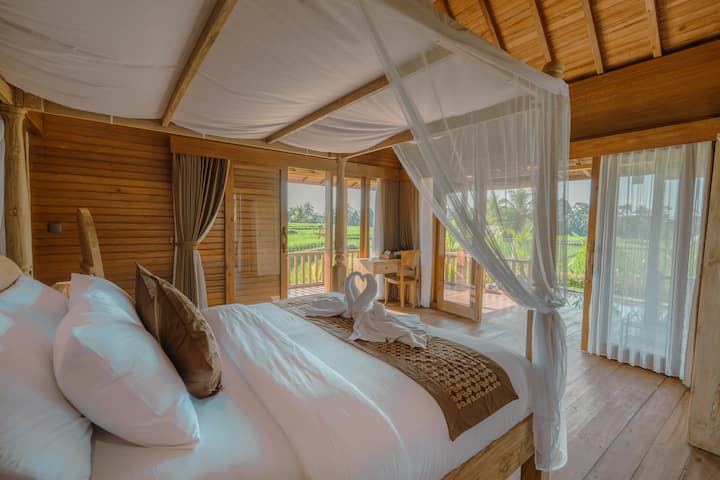 New 1br Pool Villa With Stunning Ricefield View - Bali
