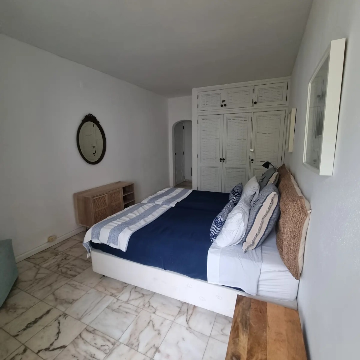 Bedroom two with a king bed