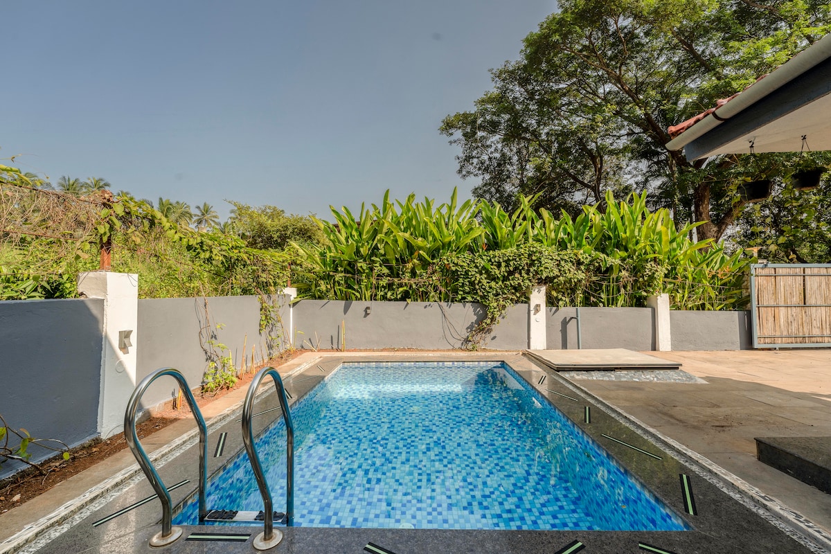 Bliss Villa: 4BHK Private Pool, Siolim, North Goa