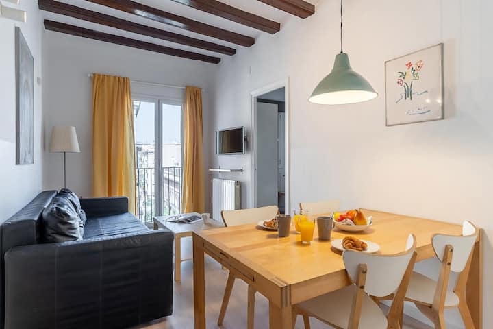 Ab Centric Apartment In Raval - La Barceloneta