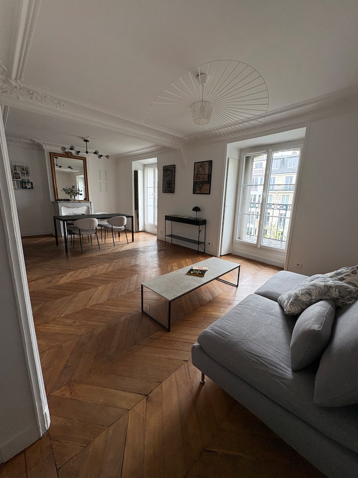 Appartement Haussmannien De 65m2 - Estación de París Norte