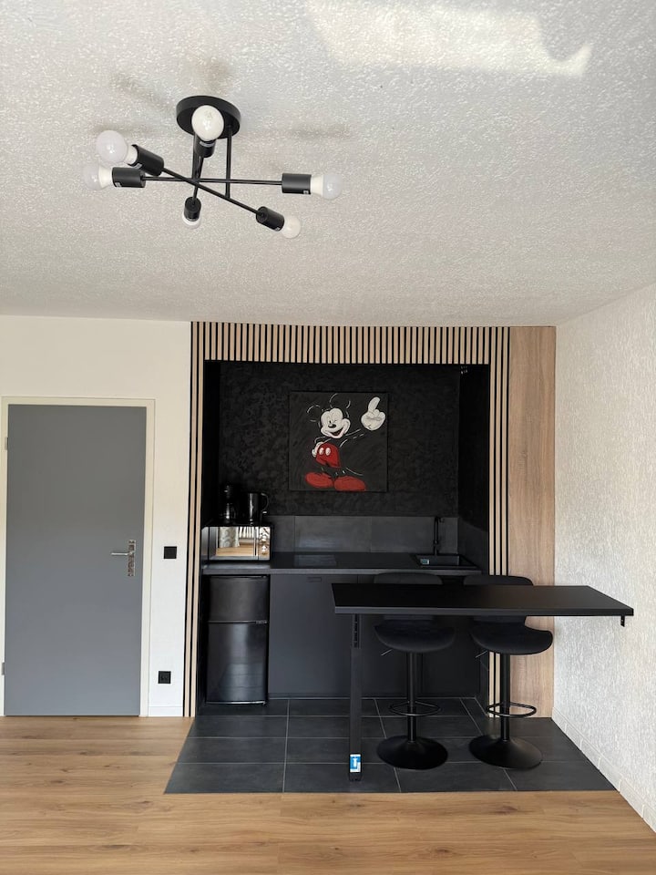 Stilvolles Studio Mit Balkon & Arbeitsplatz - Essen