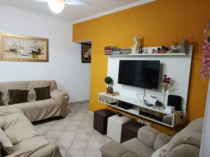 Casa Para Temporada No Guarujá - サントス