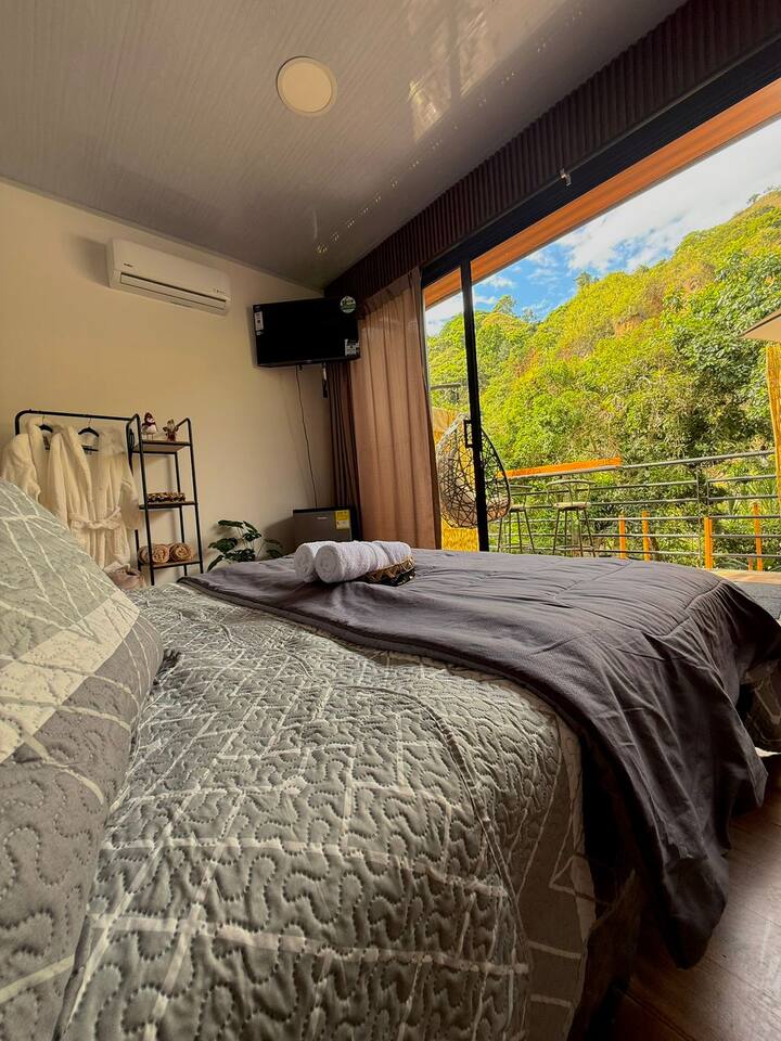 •Glamping De Lujo En Buga, Jacuzzi+río+naturaleza - Valle del Cauca