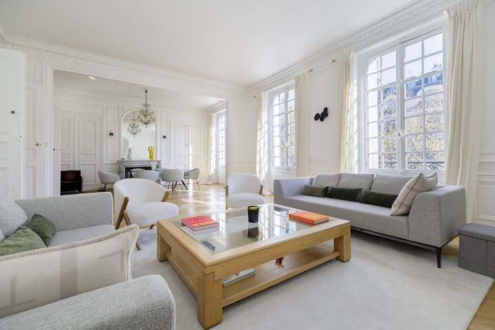 Bright Apartment 3bdr/6pax Next To Arc De Triomphe - Paříž