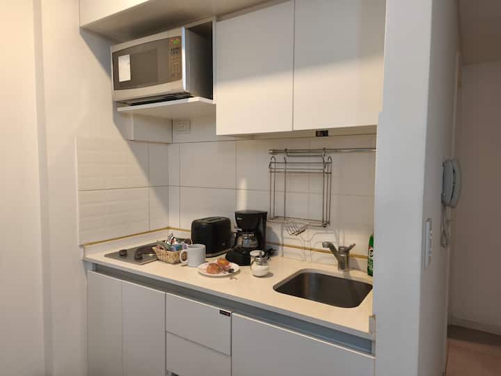 Квартира-студия в Villa Urquiza с бассейном