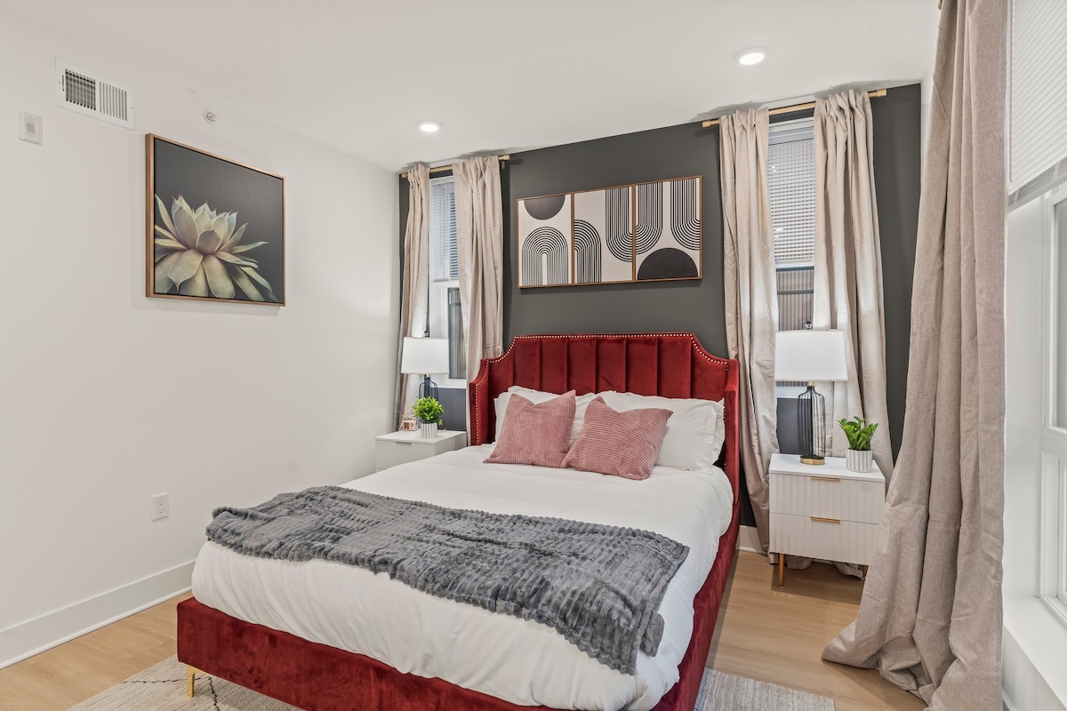 New APT near DT Philly W-Queen, Sofa Bed & LNDRY