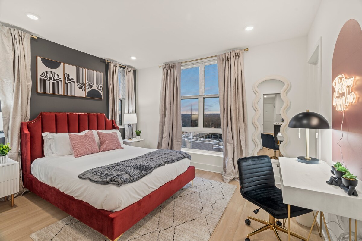 New APT near DT Philly W-Queen, Sofa Bed & LNDRY