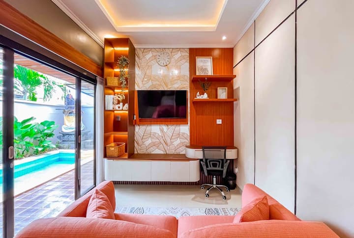 The Melasti Nook
2br Pool Villa
Highspeed Wifi - Jimbaran