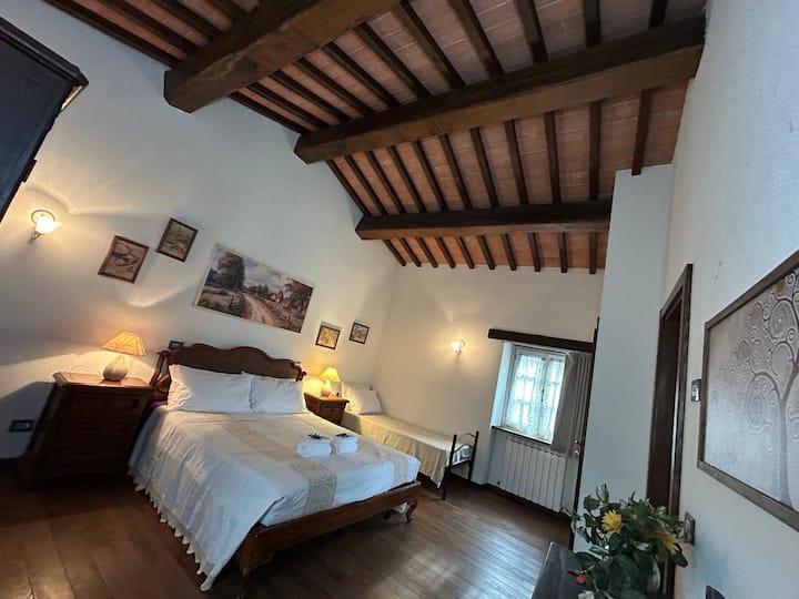 Il Pianetto - Camera Famigliare Con Bagno Privato - Castelnuovo di Garfagnana