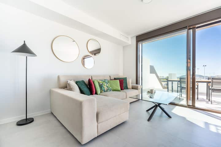 Apartamento De Lujo A Estrenar Con Jacuzzi Privado - Finestrat