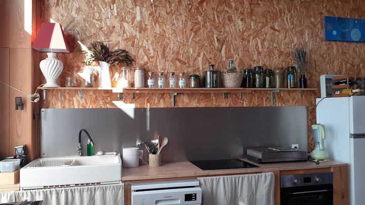 " Côté Jardin " Glamping De Luxe 9 Pers - Lamotte-Beuvron